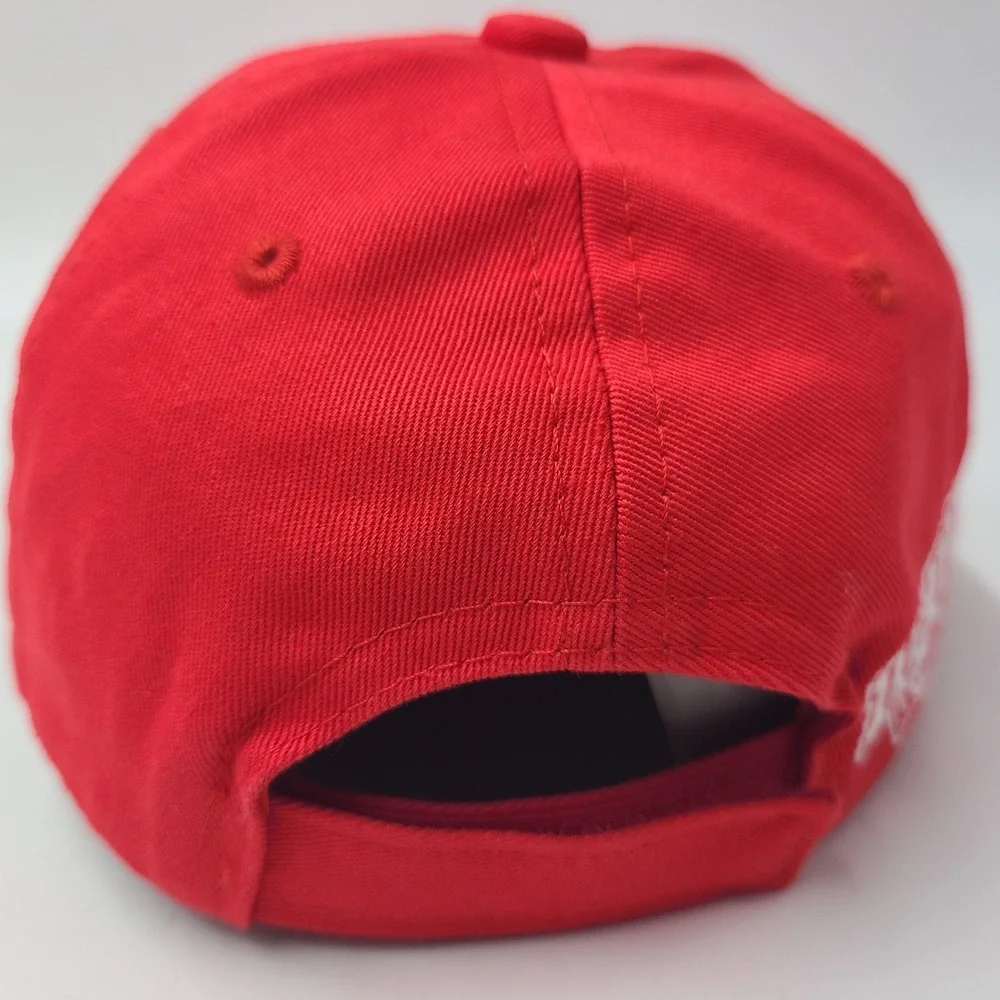 Youth M&M's World Hat Adjustable Red Character Casual Halloween Costume Cotton